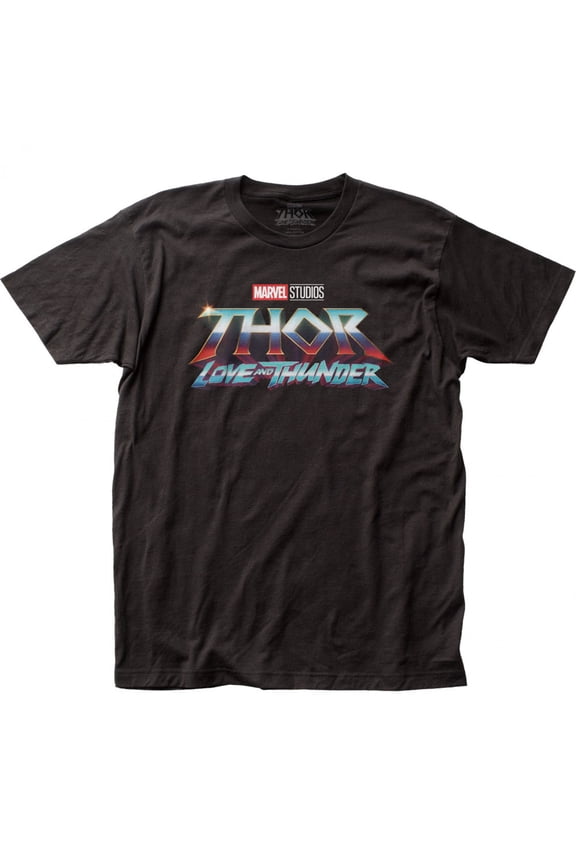 Love and Thunder Title Logo T-Shirt-XLarge