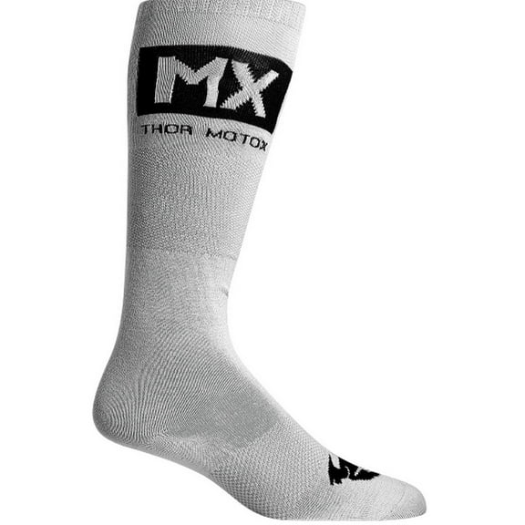 Thor MX Cool Socks Gray/Black 6-9 USA