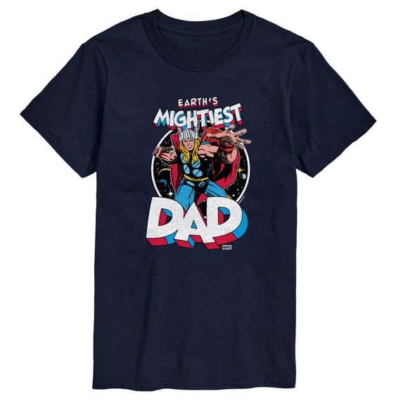 Thor - Mightiest Dad - Men's Short Sleeve Graphic T-Shirt