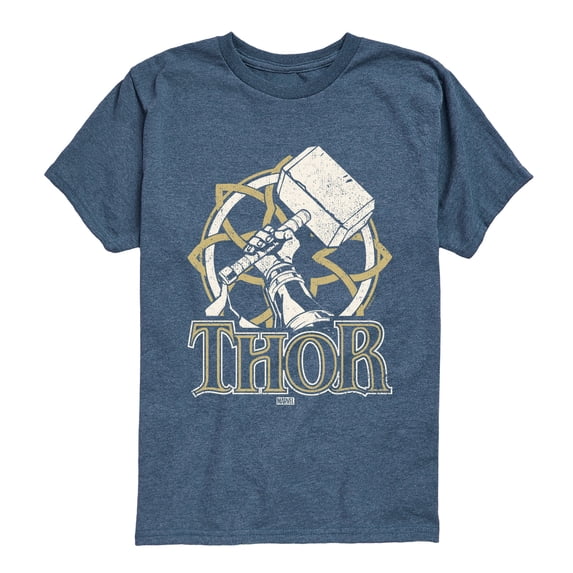 Thor - Norse Hammer - Youth Boys Short Sleeve Graphic T-Shirt