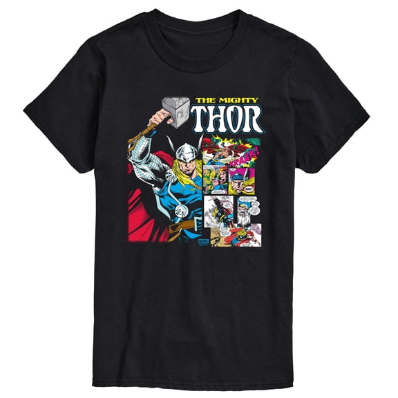 Thor - Panel Portrait - Men's Short Sleeve Graphic T-Shirt