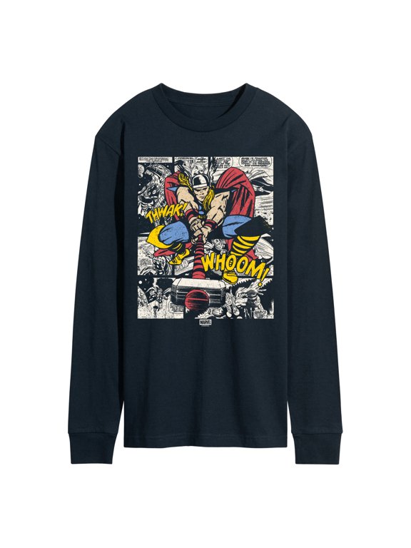 - Panels Men's Long Sleeve Graphic T-Shirt