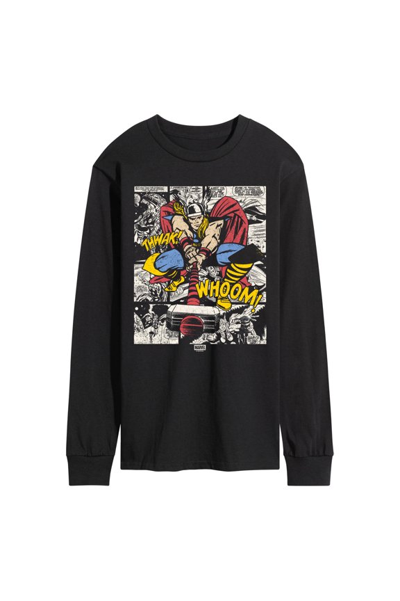 - Panels - Men's Long Sleeve Graphic T-Shirt