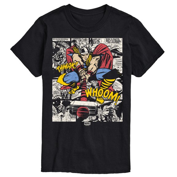 Thor - Panels - Men's Short Sleeve Graphic T-Shirt