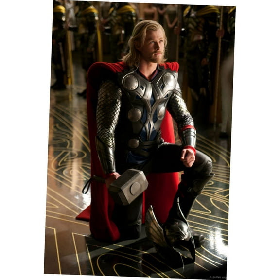 Thor Poster 12x16 Art Print on Metal Sign 12in x 16in #097754 Multi-Color Square Adults Best Posters