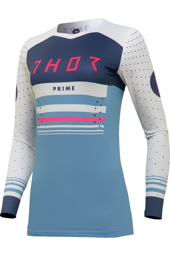 Prime Blaze Womens MX Offroad Jersey Blue XS