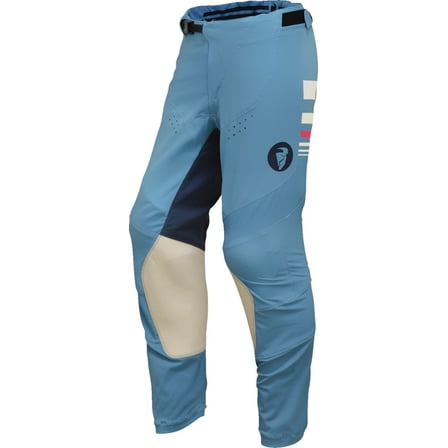 Thor Prime Blaze Womens MX Offroad Pants Blue/White 7/8