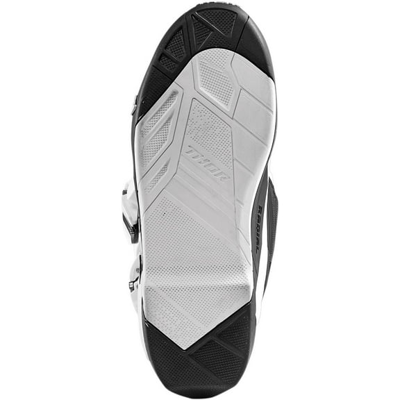 Thor Radial Boots Outsole Replacement Insert Set Black/White 10 USA