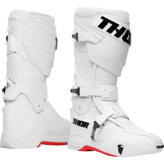 Thor Radial Motocross Offroad Riding Boots - Frost - 10