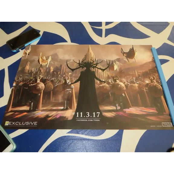 Thor Ragnarok 2016 SDCC exclusive Marvel mini movie poster