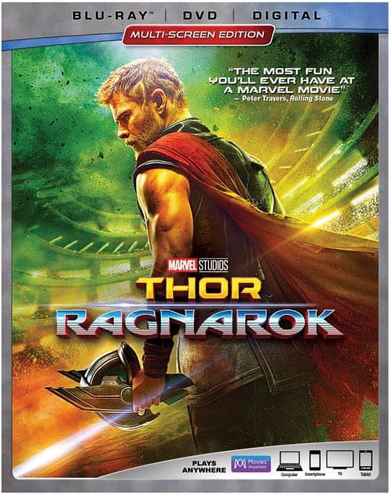 Disney's Marvel Thor: Ragnarok Blu-ray + DVD Set, Loki