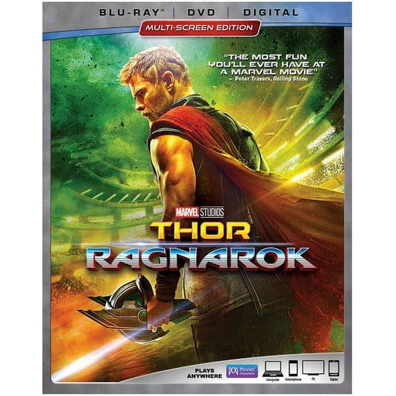 Thor: Ragnarok (Blu-ray + DVD), Disney, Action & Adventure