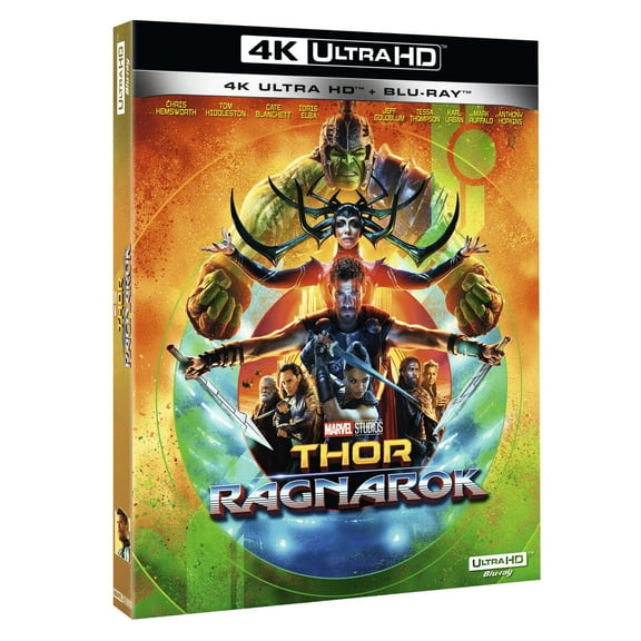 Thor : Ragnarok (4K Ultra HD) Chris Hemsworth Tom Hiddleston Cate Blanchett Idris Elba