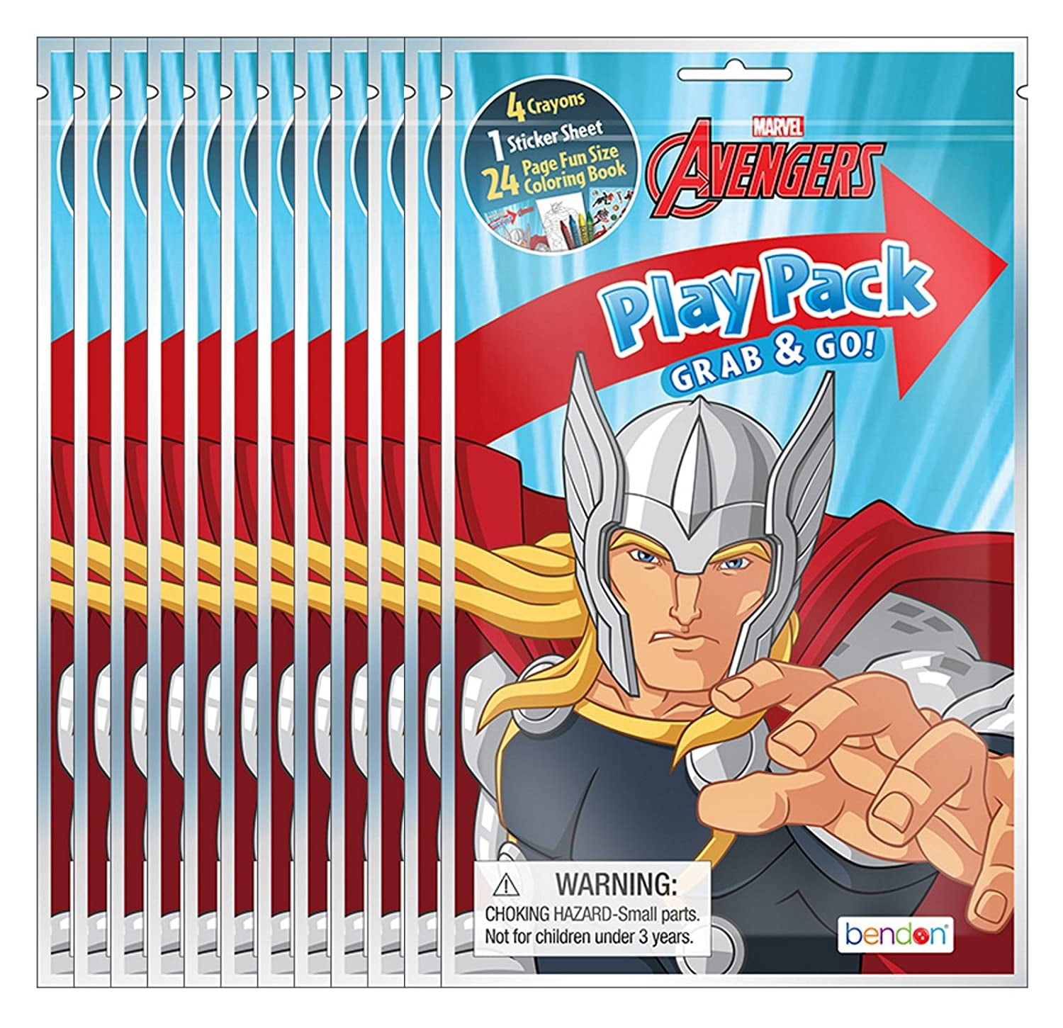 Thor: Ragnarok Grab & Go Play Packs (Pack of 12)