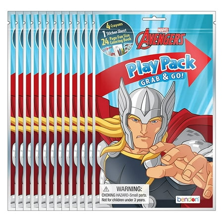 Thor: Ragnarok Grab & Go Play Packs (Pack of 12)