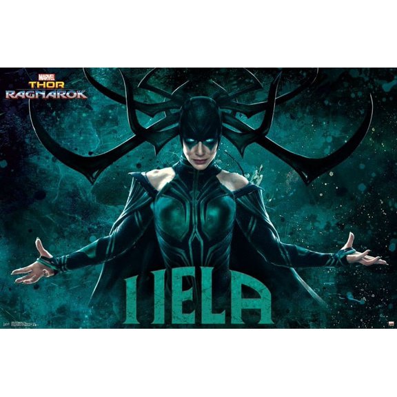 Thor Ragnarok - Hela Poster Print (34 x 22)