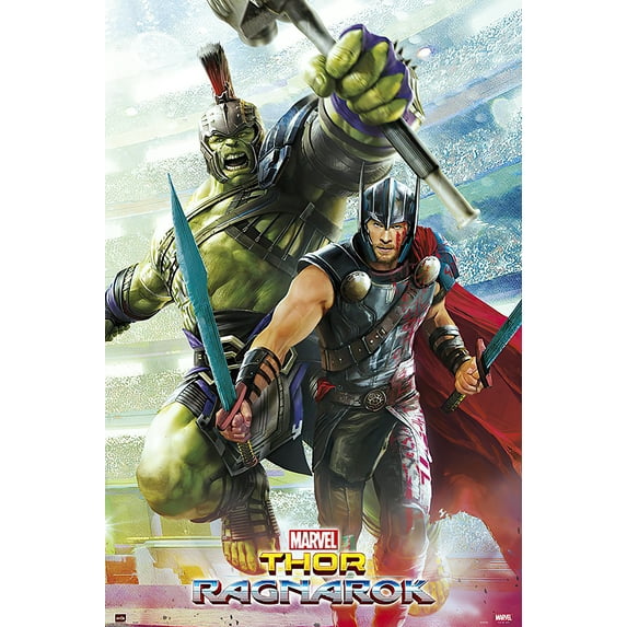 Thor: Ragnarok - Marvel Movie Poster / Print (Gladiators) (Thor 3)