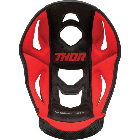 Thor Reflex Helmet Inner Top Liner Pad Red MD