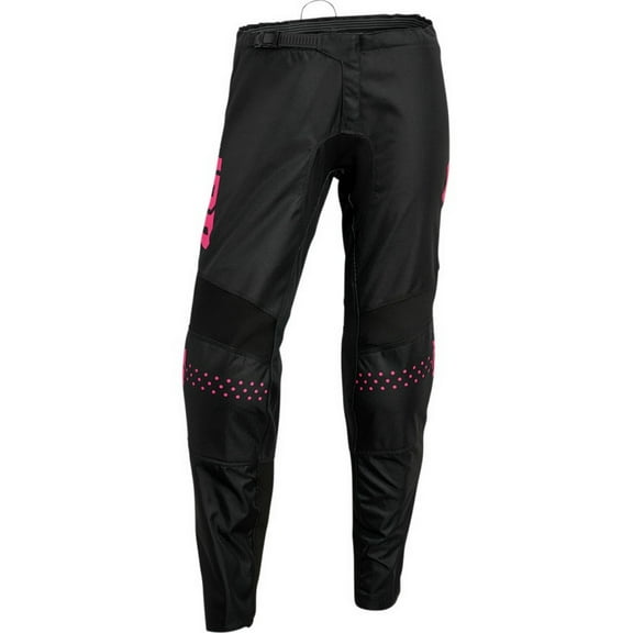 Thor Sector Minimal Womens MX Offroad Pants Black/Pink 7/8 USA