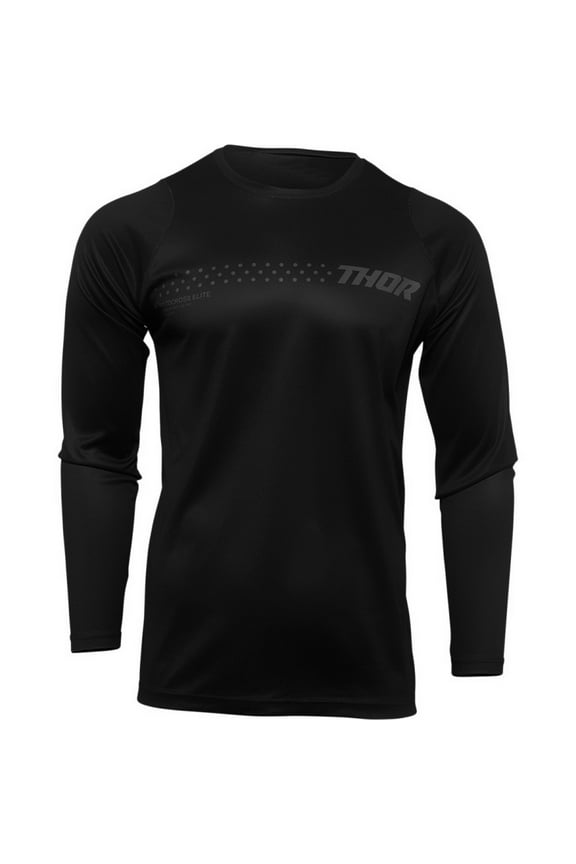 Sector Minimal Youth MX Offroad Jersey Black SM