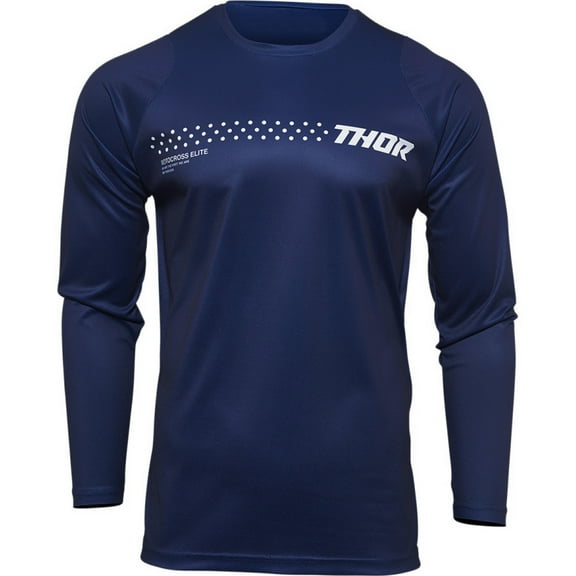 Thor Sector Minimal Youth MX Offroad Jersey Navy Blue LG