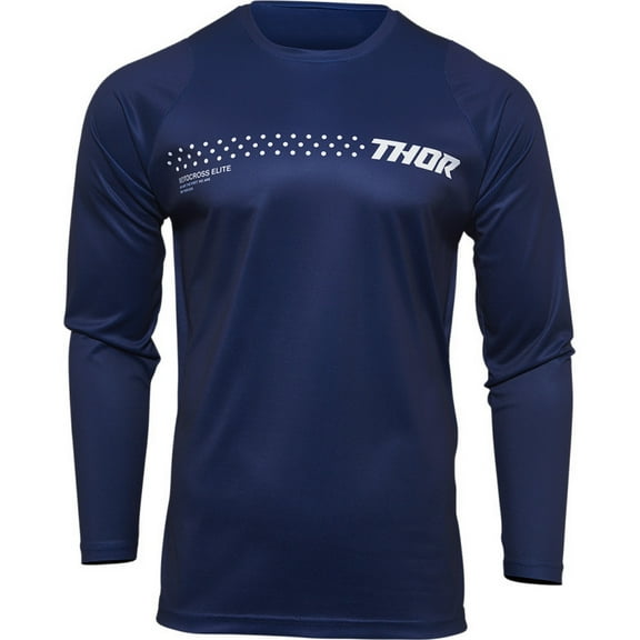 Thor Sector Minimal Mens MX Offroad Jersey Navy Blue XL