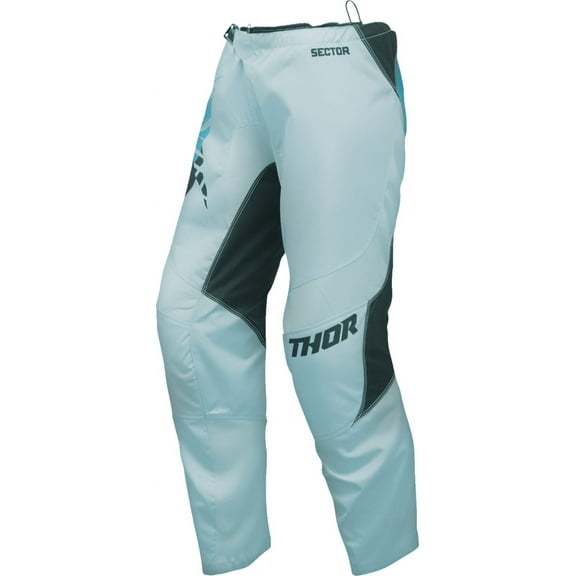 Thor Sector Split Womens MX Offroad Pants Black/Blue 3/4