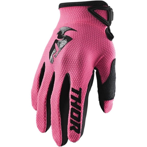 Thor Sector Womens Gloves (Medium, Pink)