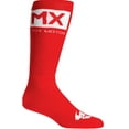 thumbnail image 1 of Thor Solid MX Youth Socks Red/White 1-6 USA, 1 of 1
