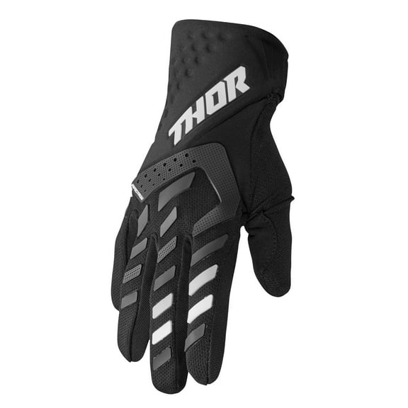 Thor Spectrum Womens MX Offroad Gloves Black/White SM