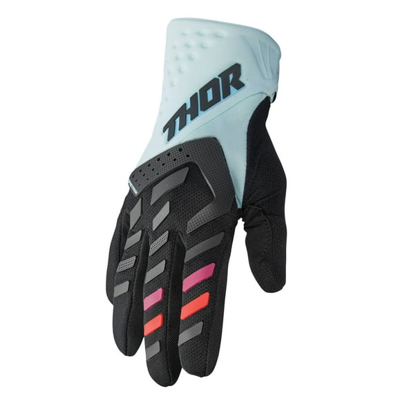 Thor Spectrum Womens MX Offroad Gloves Mint/Black LG