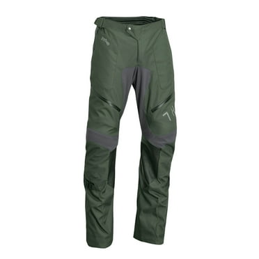 Thor Terrain Mens MX Offroad Over the Boot Pants Army/Charcoal 34 USA