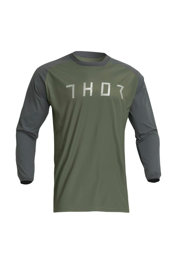 Terrain Offroad Jersey - Army/Charcoal - Medium