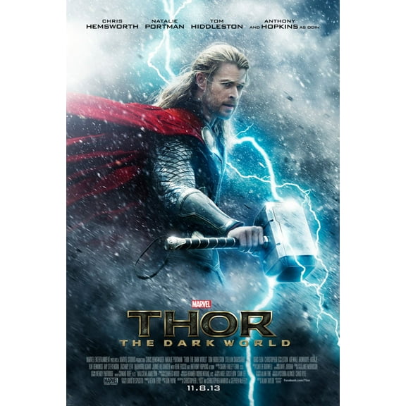 Thor The Dark World Movie Poster 16in x 24in 16x24 #442576 Multi-Color Square Adults Best Posters