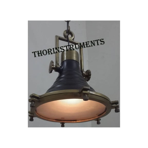 Thor Vintage Industrial Wave Nautical Pendant Lamp Hanging Ceiling Lighting