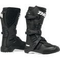 thumbnail image 1 of Thor Youth Blitz XR Motocross Offroad Riding Boots - Black/White - Y3, 1 of 6