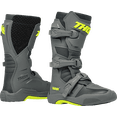 thumbnail image 1 of Thor Youth Blitz XR Motocross Offroad Riding Boots - Gray/Charcoal - Y5, 1 of 7