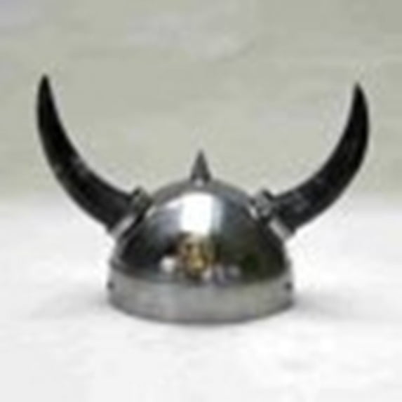 Thor instruments Medieval Viking Horn Armor Helmet, Spiked Viking Helmet with Natural Horns Armor Helmet Home Decor Gift