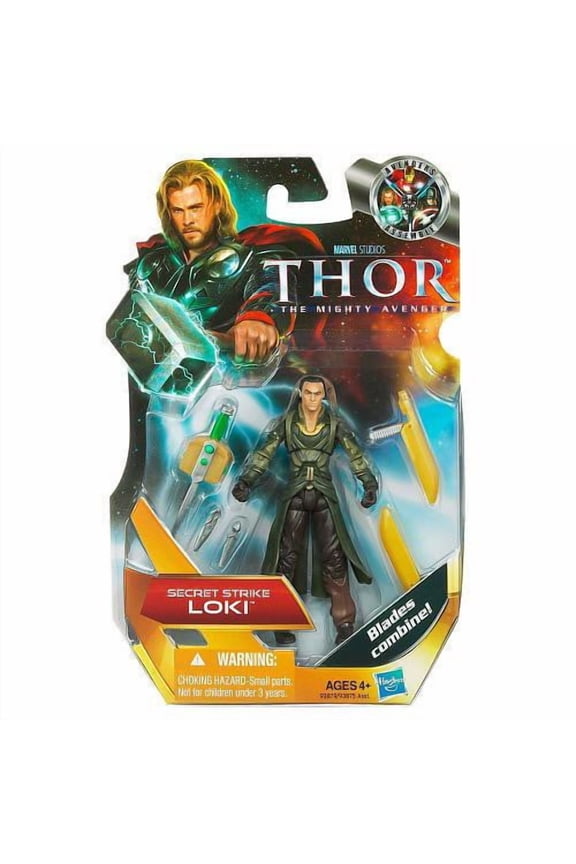 Thor theMighty Avenger Loki Action Figure [Secret Strike]