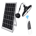 thumbnail image 1 of ThorFire Solar LED Pendant Light 1000LM Solar Shed Light 4 Lighting Modes with Remote Control for House Tents Patio Garage & Shed (White Light), 1 of 9