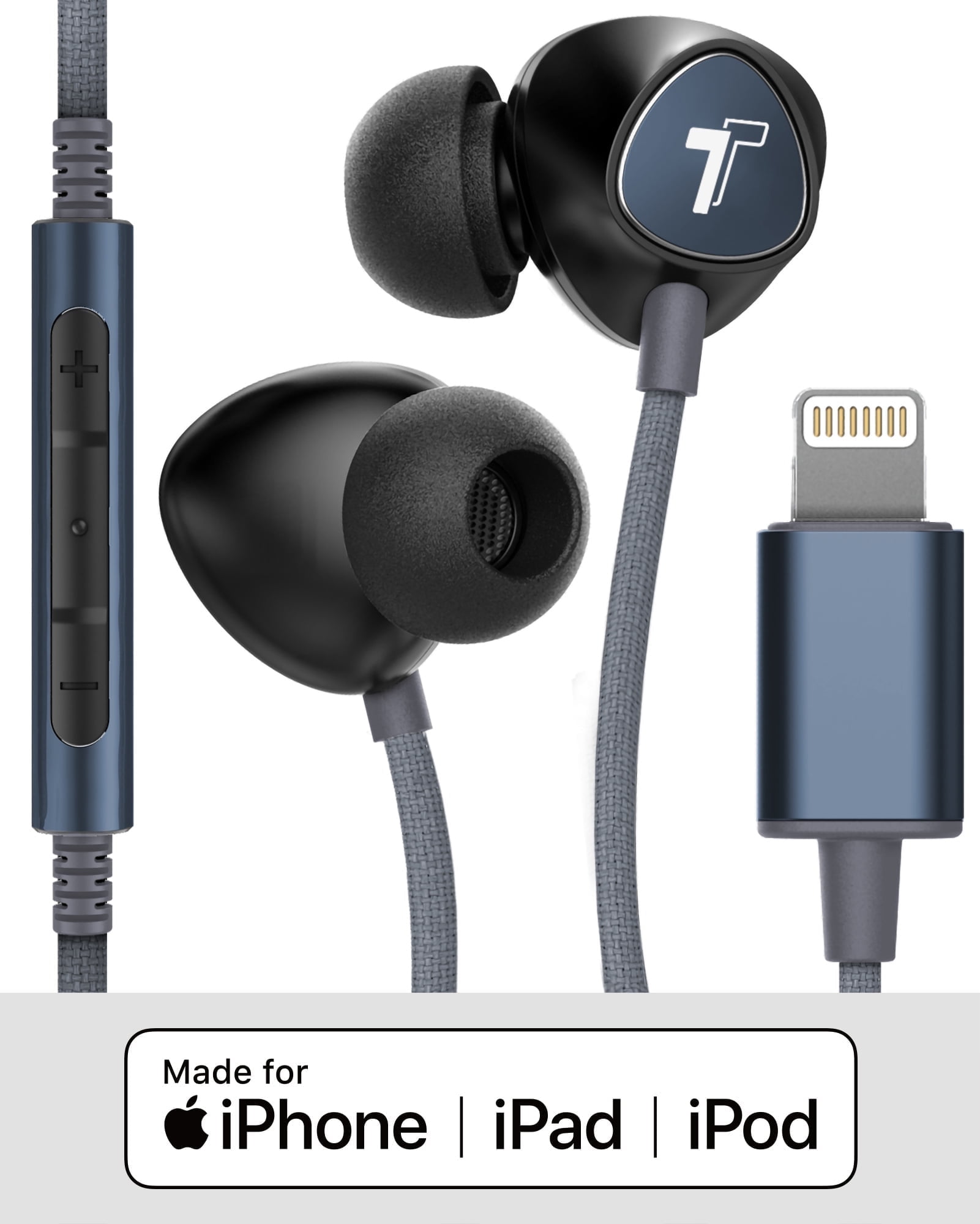 Thore Braided iPhone Earphones Apple MFi Certified Zambia Ubuy