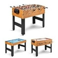 thumbnail image 1 of FUNTOK 2 in 1 Multi Game Table, Game Table for Game Room, Game Table with Billiards, Football, Table Tennis, 1 of 3