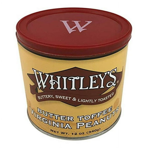 Thorfood-Carolina Nut 12 oz Butter Toffee Peanuts - Pack of 6