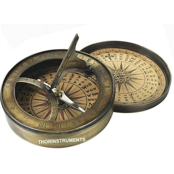 Thorinstruments Bronze 18th Century Sundial Compass