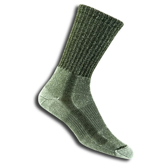 Thorlo Men's Coolmax Light Hiking Crew Socks - Large, Sage, Large