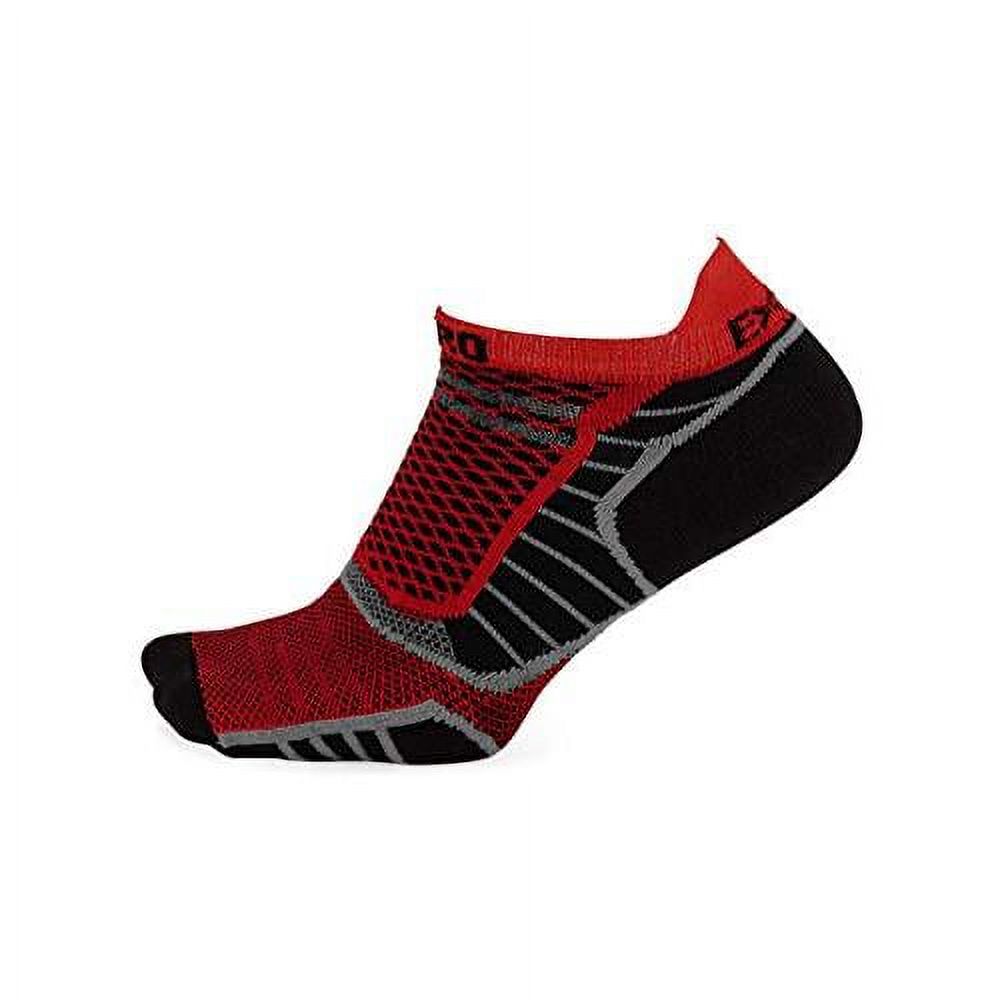 Thorlos Experia Prolite – Calze Running No Show Tab Unisex, Morbide E Imbottite, Grigie – Perfette Per Corsa, Passeggiate E Sport