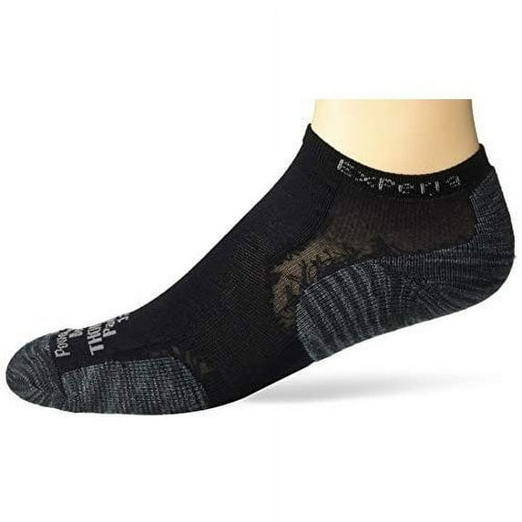 Thorlos Unisex Experia TECHFIT Light Cushion Low Cut Socks Black Tiger - XCCU-486 BLACK TIGER