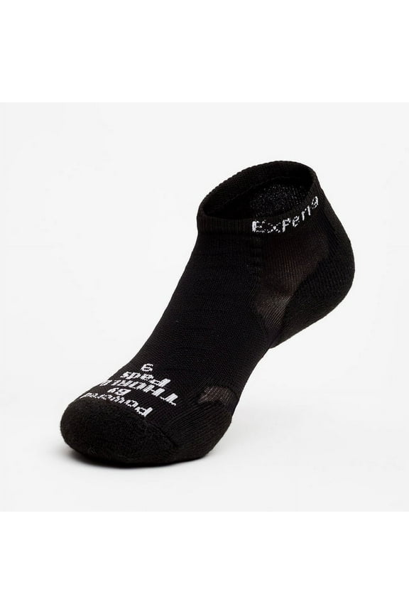 Unisex Experia TECHFIT Light Cushion Low Cut Socks Black on Black - XCCU-066 BLACK