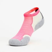 Thorlos Unisex Experia TECHFIT Light Cushion Low Cut Socks Electric Pink - XCCU-199