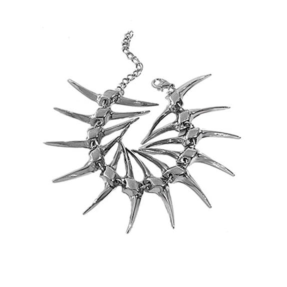 Thorn Fish Bone Chain Bracelets Fashion Charm Chain Bracelets Jewelry Link Chain Charm Bracelets Punk Bangle Gift
